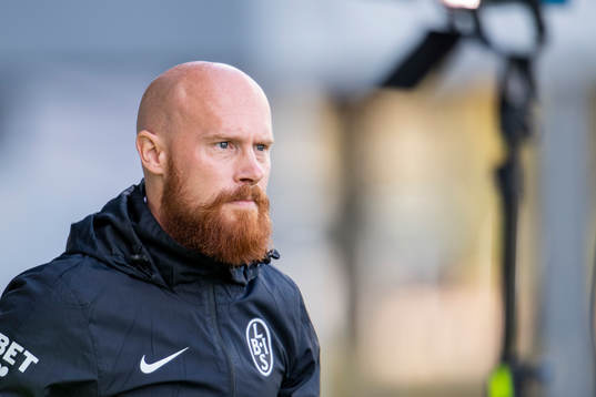 Landskronas assisterande tränare Max Mölder