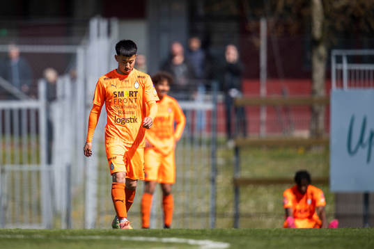 AFC Eskilstunas Pontus Rödin deppar