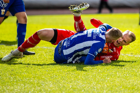 Häckens målvakt Pontus Dahlberg och IFK Göteborgs