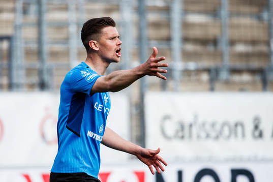 Halmstads Halmstads Markus Antonsson reagerar