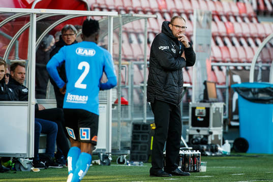 Halmstads Halmstads tränare Magnus Haglund
