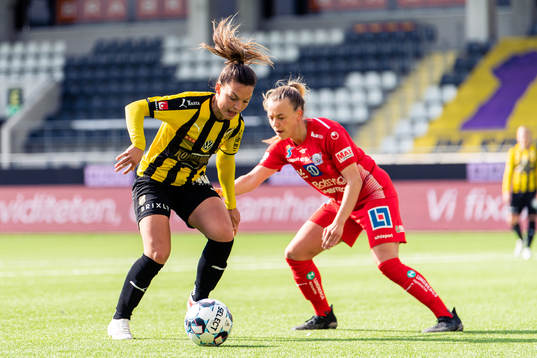 Häckens Johanna Rytting Kaneryd och Linköpings Olga