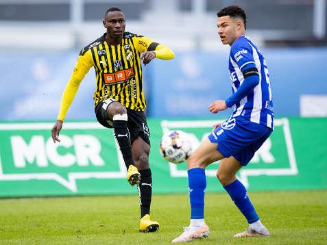 Häckens Godswill Ekpolo  och IFK Göteborgs Alexander
