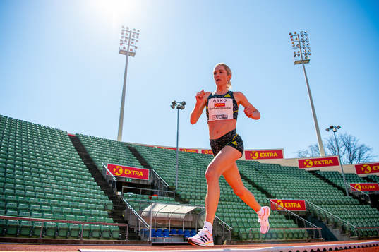 Karoline Bjerkeli Grøvdal of Norway