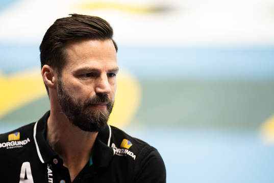 Skövdes tränare Henrik Signell