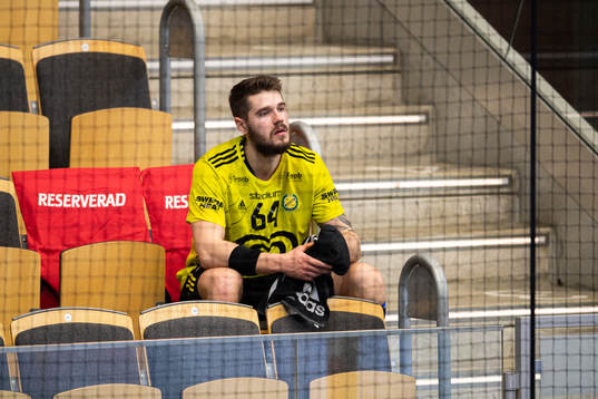 Sävehofs Rune Schröder på läktaren