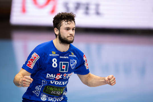 Skövdes Victor Ljungquist jublar