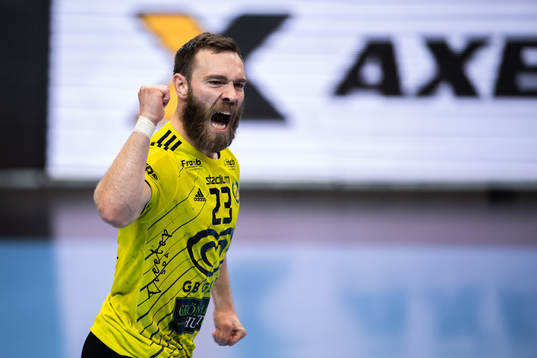 Sävehofs Henrik Tilsted jublar