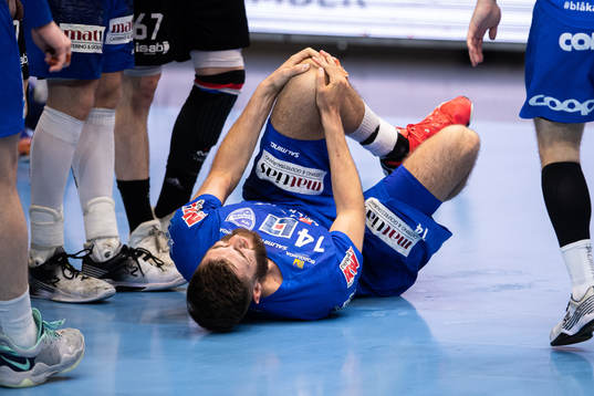 Skövdes Jack Thurin har ont