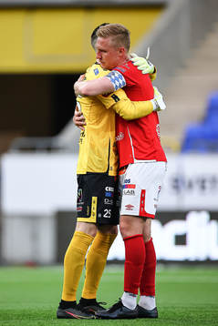 Degerfors Jeffrey Gal och Oliver Ekroth