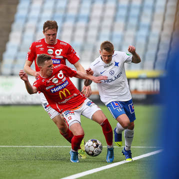 Degerfors Erik Lindell, Adam Carlén och IFK Norrköpings