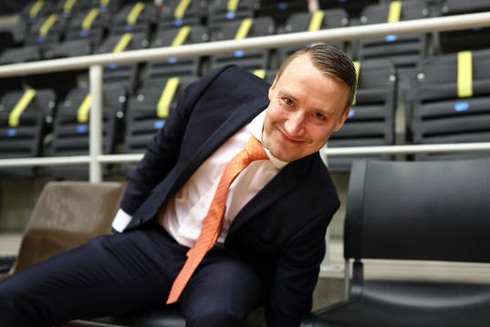 Norrköpings tränare Mikko Riipinen