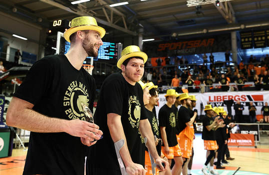 Norrköpings Adam Ramstedt  och Tyler Flack