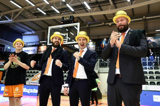 Norrköpings Felix Terins, assisterande tränare Kevin