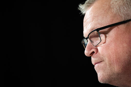 Janne Andersson, head coach of the Swedish national