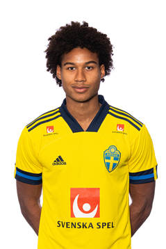 201112 Jens-Lys Cajuste of the Swedish national football