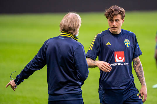 Victor Nilsson Lindelöf of the Swedish national football
