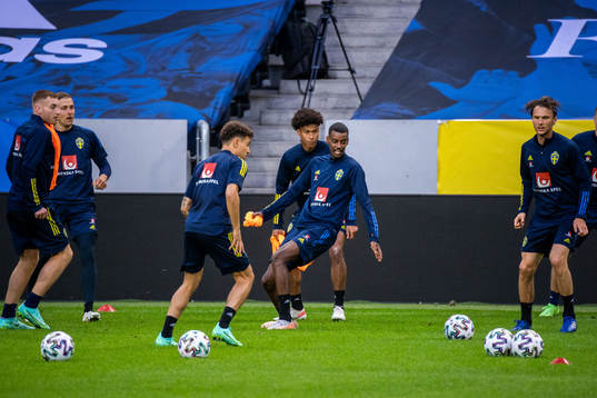 Dejan Kulusevski, Jordan Larsson, Jens Cajuste, Alexander