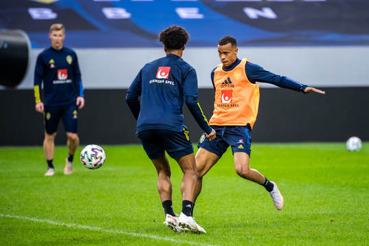 Robin Quaison of the Swedish national football team
