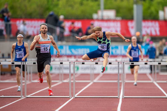 Thomas Barr, Irland, och Carl Bengtström, Örgryte IS