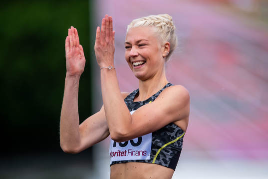Maja Nilsson, Örgryte IS, jublar