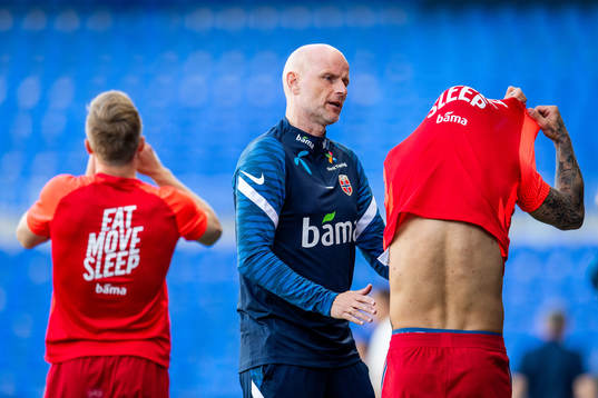 Ståle Solbakken, head coach of Norway