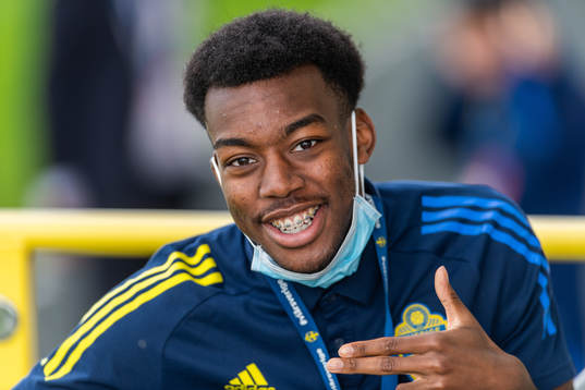Anthony Elanga of Sweden
