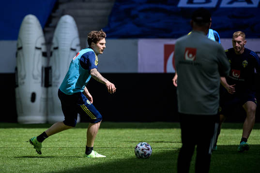 Victor Nilsson Lindelöf of the Swedish national football