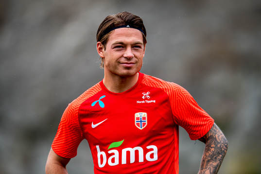 Patrick Berg of the Norwegian national football team