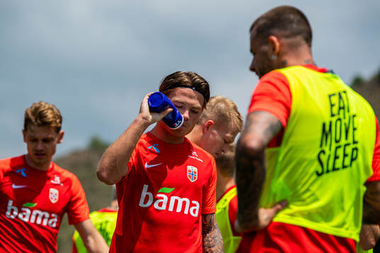 Patrick Berg of the Norwegian national football team