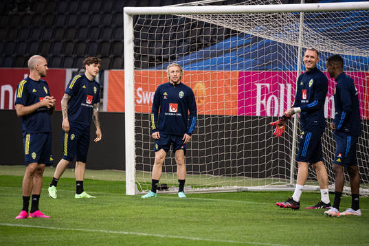 Marcus Danielson, Victor Nilsson Lindelöf, Emil Forsberg,