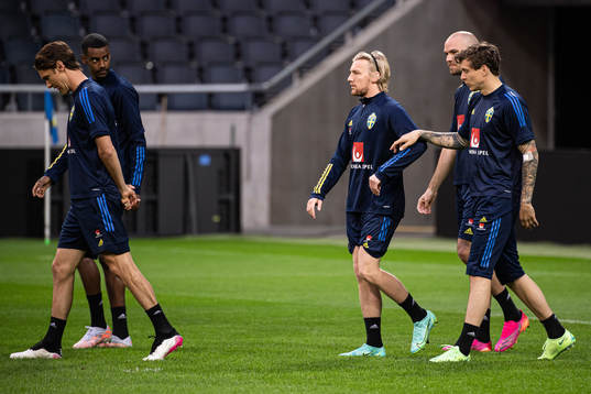 Albin Ekdal, Alexander Isak, Emil Forsberg, Marcus