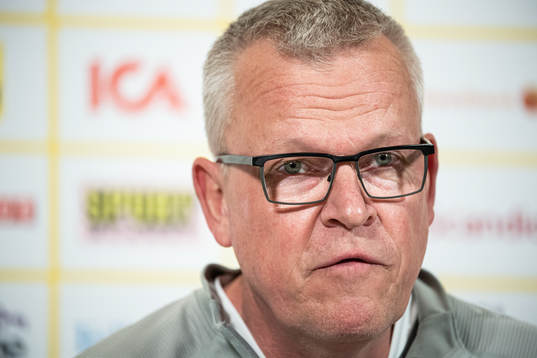 Head coach Janne Andersson of the Swedish national football
