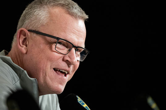 Head coach Janne Andersson of the Swedish national football