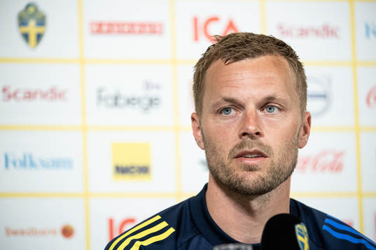 Sebastian Larsson of the Swedish national football team