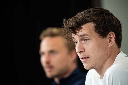Victor Nilsson Lindelöf of the Swedish national football