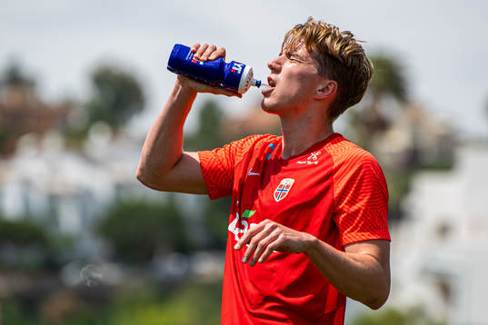 Kristian Thorstvedt of the Norwegian national football team