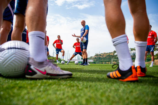 Ståle Solbakken, head coach of the Norwegian national