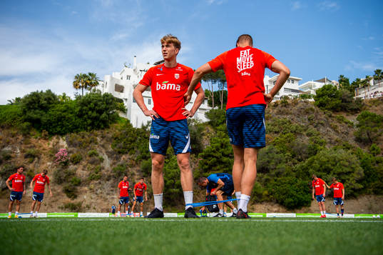 Kristian Thorstvedt of the Norwegian national football team