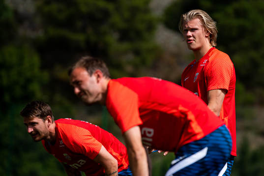 Erling Braut Haaland of the Norwegian national football team