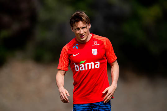 Jonas Svensson of the Norwegian national football team
