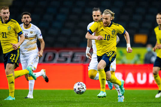 Emil Forsberg of Sweden