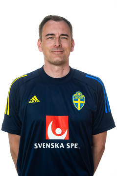 Janne Skjöld, naprapat för U21 landslaget i fotboll