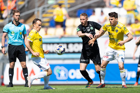 Falkenbergs Anton Wede och Samuel Adrian