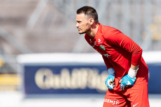 Västerås målvakt Anton Fagerström