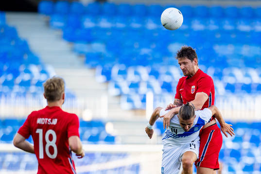 Dimitrios Pelkas of Greece and Stefan Strandberg of Norway
