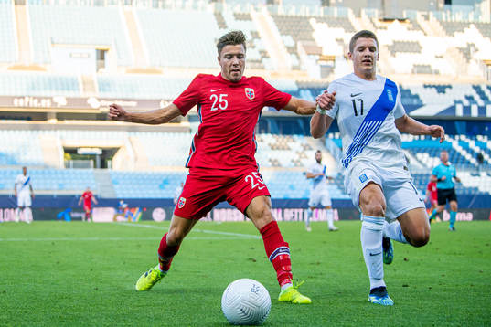 Fredrik André Bjørkan of Norway and Christos Tzolis of