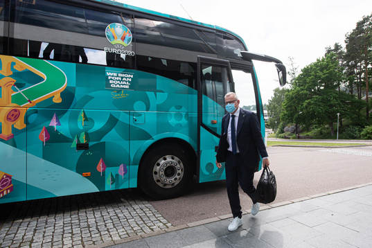 Janne Andersson, head coach of the Swedish national