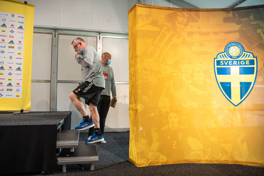 Bläddra bland fler bilder av UEFA Euro 2020, day -3, Sweden, press conference
