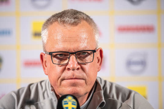 Janne Andersson, head coach of the Swedish national